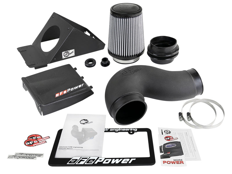 aFe Magnum FORCE Stage-2 Pro DRY S Cold Air Intake System for 10-18 Ford Taurus SHO V6, performance car parts, DTX Performance