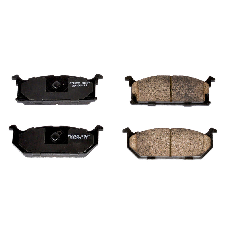 Power Stop 89-94 Geo Metro Front Z16 Evolution Ceramic Brake Pads - DTX Performance