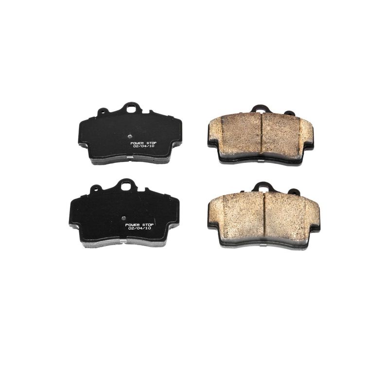 Power Stop 97-08 Porsche Boxster Front Z17 Evolution Ceramic Brake Pads w/Hardware - DTX Performance