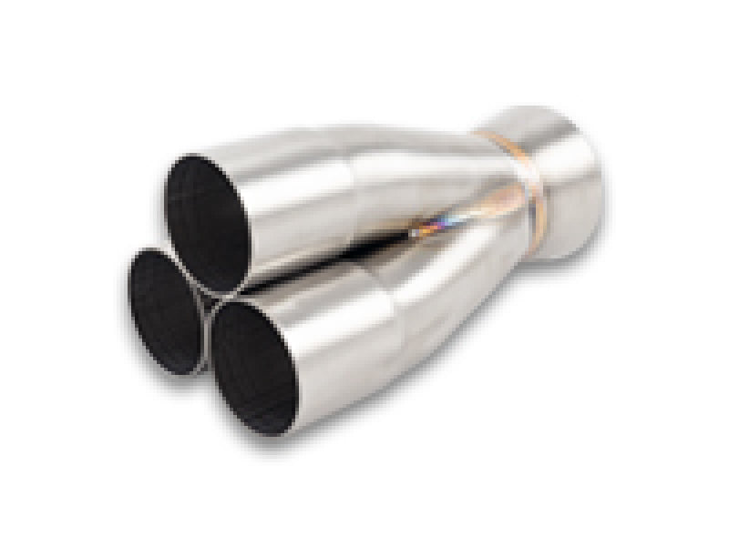 Vibrant 3-1 Merge Collector 2.00in Inlet ID 2.50in Merge OD 3.00in Outlet OD, DTX Performance, high performance auto parts