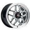 Load image into Gallery viewer, Weld S152 17X10 Laguna Drag 5X115 ET00 BS5.50 Gloss Black MIL Dia 78.1 - DTX Performance