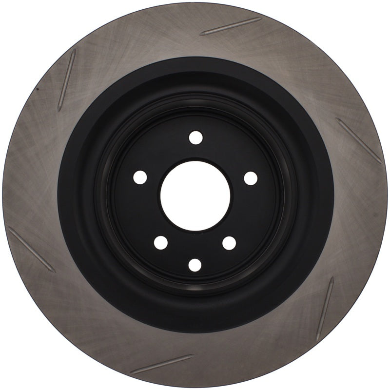 StopTech Power Slot Nissan 370z / Infiniti G37 SportStop Slotted Rear Left Rotor performance upgrades