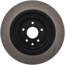 Load image into Gallery viewer, StopTech Power Slot Nissan 370z / Infiniti G37 SportStop Slotted Rear Left Rotor performance upgrades