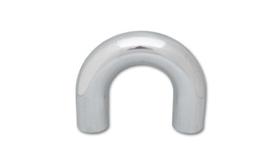 Vibrant 2in O.D. Universal Aluminum Tubing (180 degree Bend) - Polished for performance car upgrades
