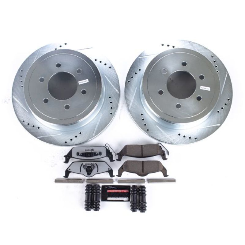 Power Stop 04-11 Ford F-150 Rear Z36 Truck & Tow Brake Kit high performance brakes