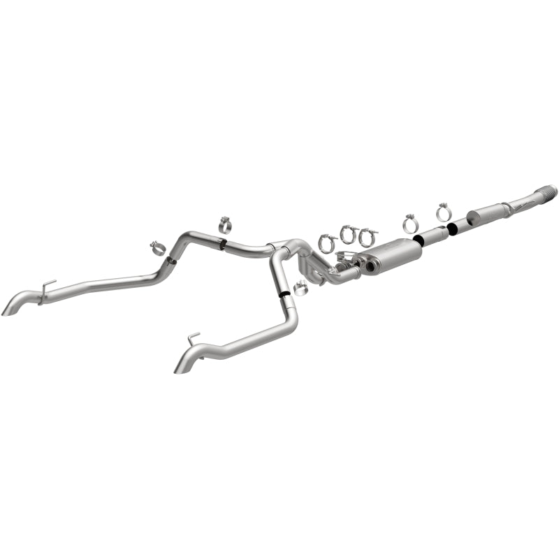 MagnaFlow 24-25 Chevrolet/GMC Silverado/Sierra 1500 ZR2/AT4X Overland Series Cat-Back Exhaust System, performance upgrades