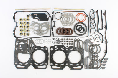 Cometic Street Pro 02-03 Subaru WRX EJ20 93mm Bore Complete Gasket Kit displayed with all components