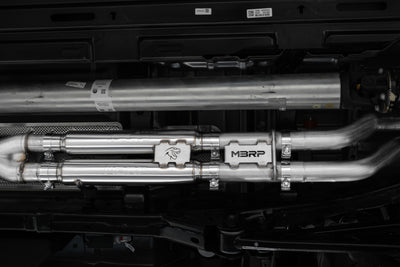 MBRP 2021 Ram TRX 6.2 S/C 3in Catback Dual Rear Carbon Fiber Tips(Race)- T304 exhaust system