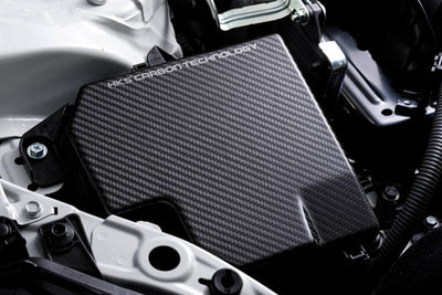 HKS DryCarbon Fuse Box Cover GR86/BRZ, performance car parts, engine performance parts, DTX Performance, veteran owned performance shop