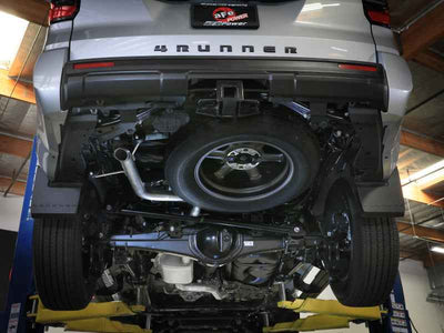 aFe 2025 Toyota 4Runner GT Series Hi-Tuck 2-1/2in 409 SS Cat-Back Exhaust installation