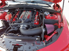 Load image into Gallery viewer, JLT 16-19 Chevrolet Camaro LT1 6.2L Black Textured Cold Air Intake Kit w/Red Filter - Tune Req.