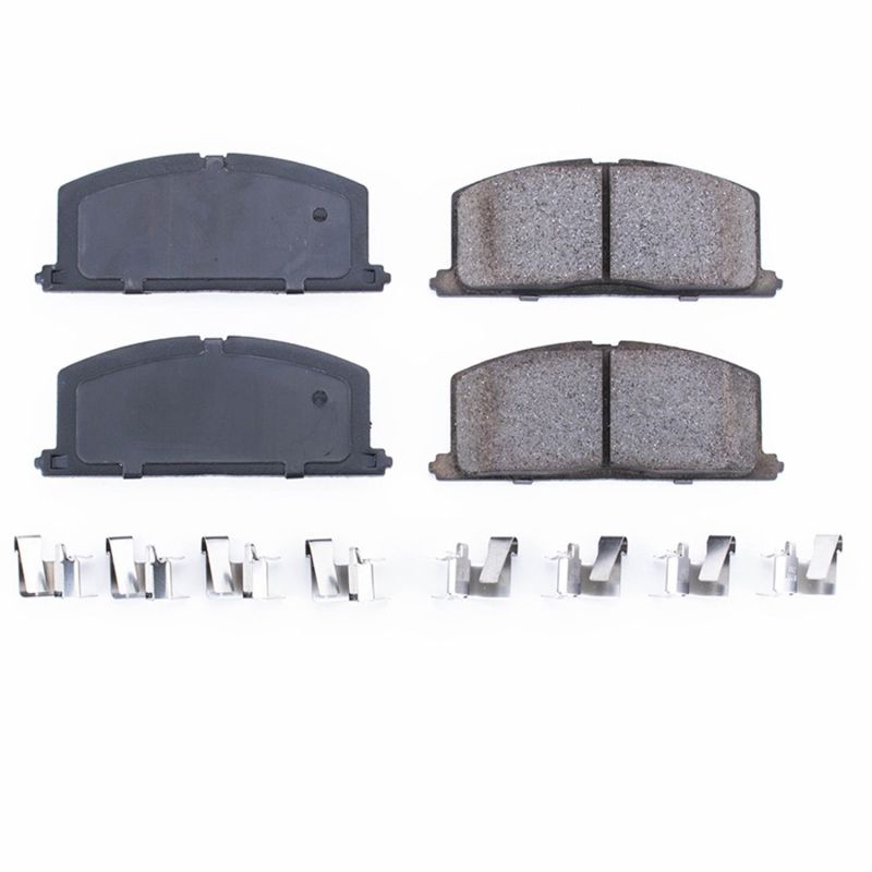 Power Stop 85-88 Chevrolet Nova Front Z17 Evolution Ceramic Brake Pads w/Hardware - DTX Performance