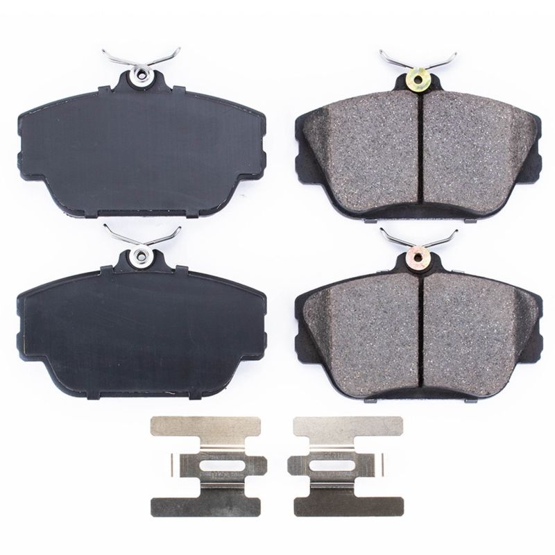 Power Stop 95-99 Ford Taurus Front Z17 Evolution Ceramic Brake Pads w/Hardware - DTX Performance