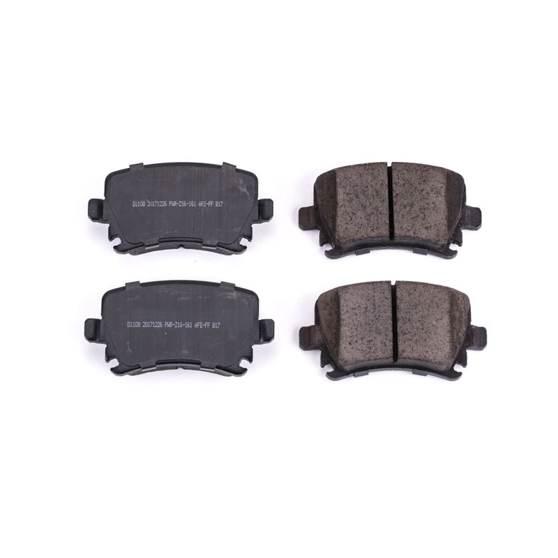 Power Stop 06-09 Audi A3 Rear Z16 Evolution Ceramic Brake Pads - DTX Performance