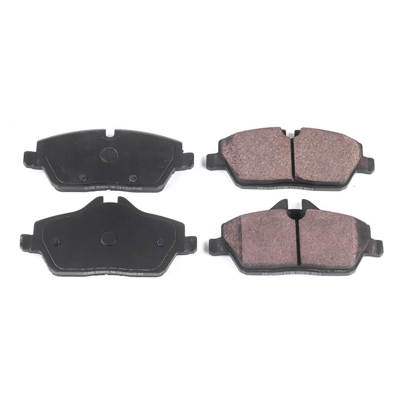 Power Stop 14-18 BMW i3 Front Z16 Evolution Ceramic Brake Pads - DTX Performance