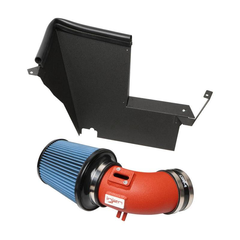 Injen 2020 BMW M340i SP Short Ram Air Intake System Wrinkle Red Finish - DTX Performance