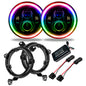 Oracle Jeep Wrangler JL/Gladiator JT 7in. High Powered LED Headlights (Pair) - Dynamic, performance car parts by DTX Performance