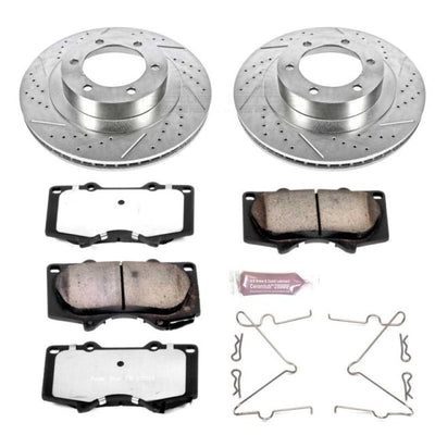 Power Stop 03-09 Lexus GX470 Front Z36 Truck & Tow Brake Kit by DTX Performance, high performance brakes upgrade