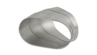 Vibrant Horizontal 304 SS Nominal 3in. Oval / 2.95in. Centerline Radius, 15 degree per cut - Set of 3 for performance car parts