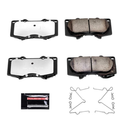 Power Stop 10-19 Lexus GX460 Front Z36 Truck & Tow Brake Pads w/Hardware - Ceramic Formula and Carbon-Fiber Infused