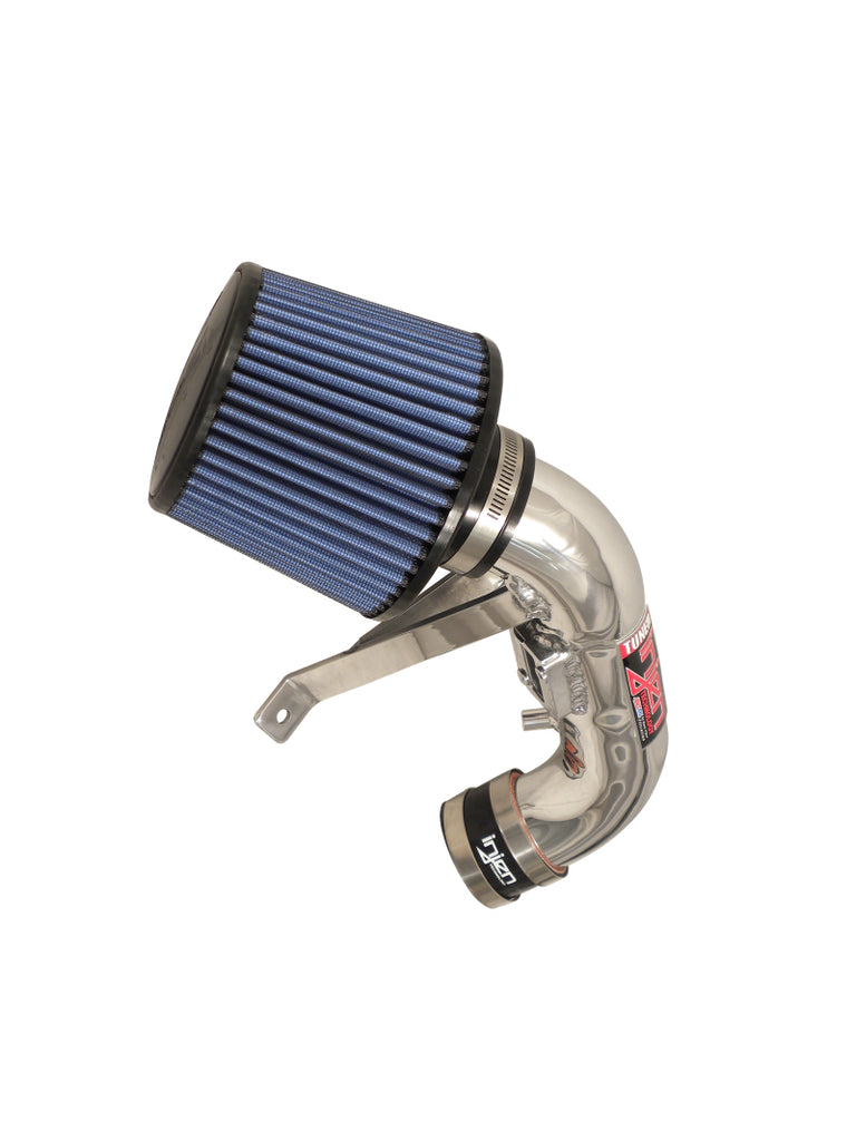 Injen 06-11 Honda Civic Hybrid 1.3L 4 cyl Polished Dyno-Tuned Air Intake w/ Web Nano-Fiber Filter - DTX Performance