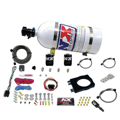 Nitrous Express Dodge Hemi Nitrous Plate Kit (50-400HP) w/10lb Bottle - high performance car parts package from DTX Performance