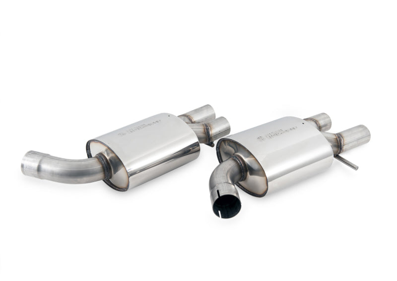 AWE Tuning Audi C7.5 A6 3.0T Touring Edition Exhaust - Quad Outlet Chrome Silver Tips - DTX Performance