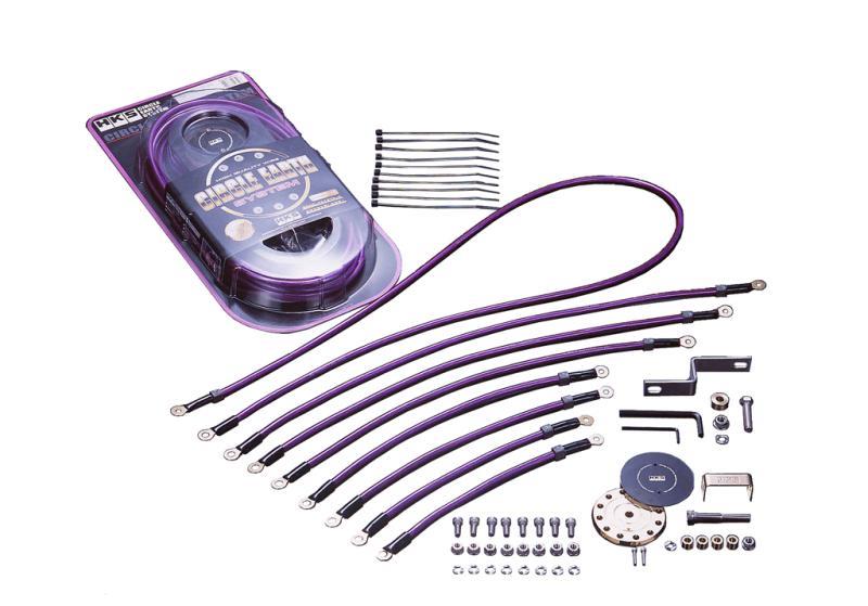 HKS Wire Kit for Circle Earth Grounding Kit - 3 meter length HKS