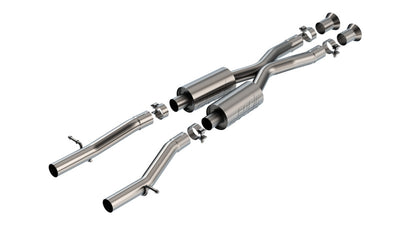 Borla 15-24 Lexus RC F 5.0L V8 S-Type Mid-Section for performance car upgrades at DTX Performance