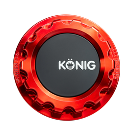 Konig MRK1 Anodized Red Gear Cap w/ Logo for performance upgrades at DTX Performance