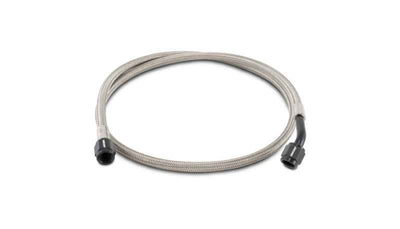 Vibrant Pre-Assembled Hose Assemblies -4AN 36in Length Hose End Style Straight/45 Degrees, perfect for performance car parts upgrades.