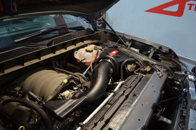 Injen 19-20 Chevrolet Silverado 1500 V8-5.3L Evolution Intake in engine bay, cold air intake, DTX Performance, aftermarket car parts