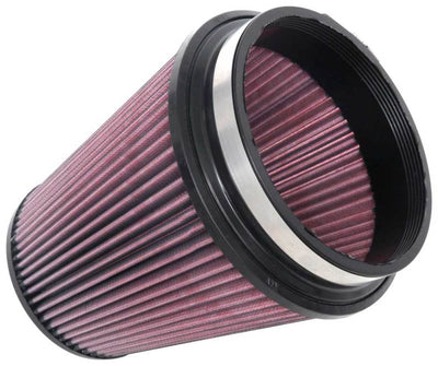 K&N Universal Clamp-On Air Filter 6in FLG / 7-1/2in B / 5in T / 8in H for performance tuning by DTX Performance