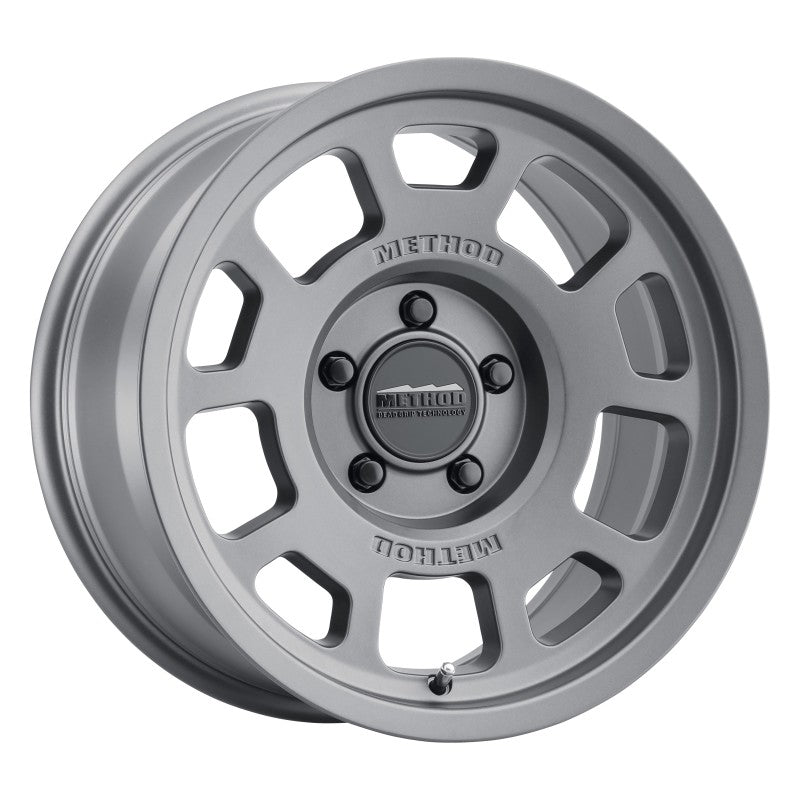 Method MR705 18x9 +25mm Offset 5x150 110.5mm CB Titanium Wheel - DTX Performance