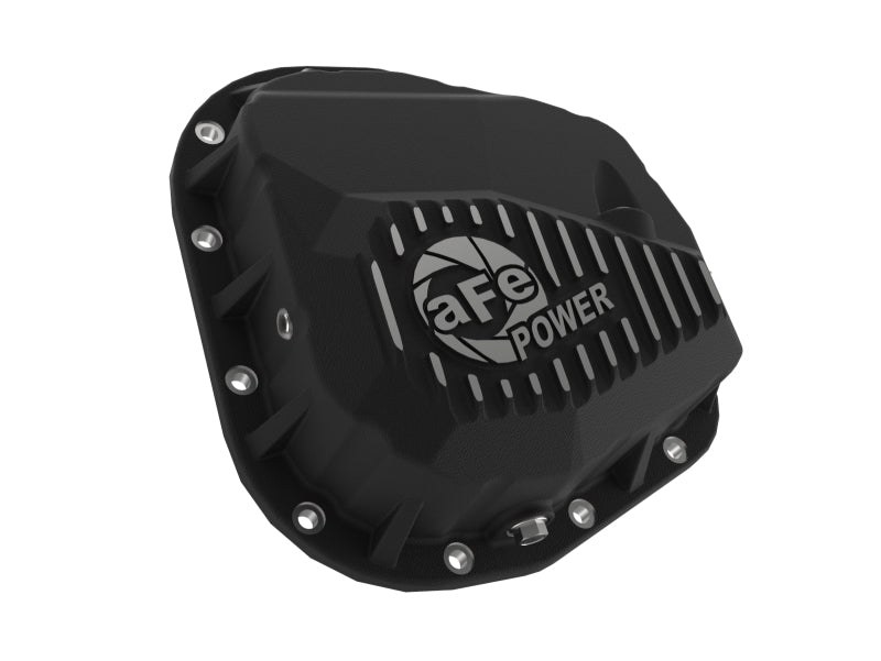 aFe 97-23 Ford F-150 Pro Series Rear Differential Cover Black w/ Machined Fins - DTX Performance