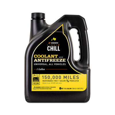 Mishimoto Liquid Chill EG Coolant, Universal, Yellow - optimal performance car parts for engine protection and reliable cooling at DTX Performance.