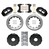 Wilwood 14-19 Chevrolet Corvette C7 Forged Narrow Superlite 6R Front BBK - 13.06 Rotor - Black