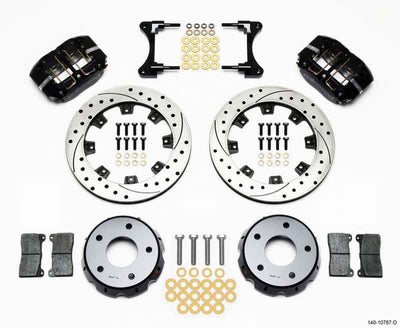Wilwood Dynapro Radial Front Drag Kit 11.75in Vented Drilled 98-02 Camaro/Firebird, performance car parts, brake upgrades