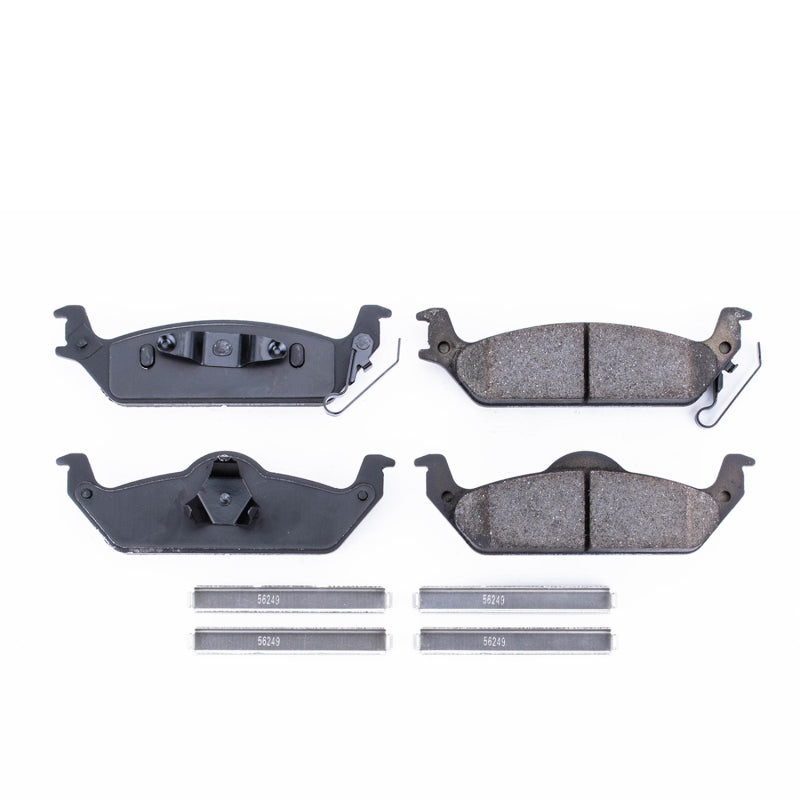 Power Stop 03-04 Dodge Dakota Rear Z17 Evolution Ceramic Brake Pads w/Hardware - DTX Performance