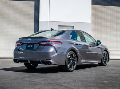Borla 18-20 Toyota Camry XSE Cat Back Exhaust on car