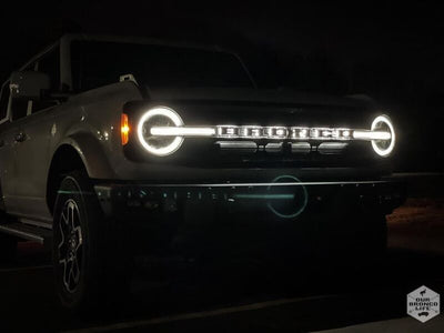 ORACLE Lighting Universal Illuminated LED Letter Badges - Matte Blk Surface Finish - N for performance car parts upgrade