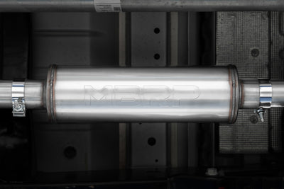MBRP 2023 Chevy Colorado/GMC Canyon Aluminized Steel 3in Cat-Back Single Side Exit exhaust by DTX Performance