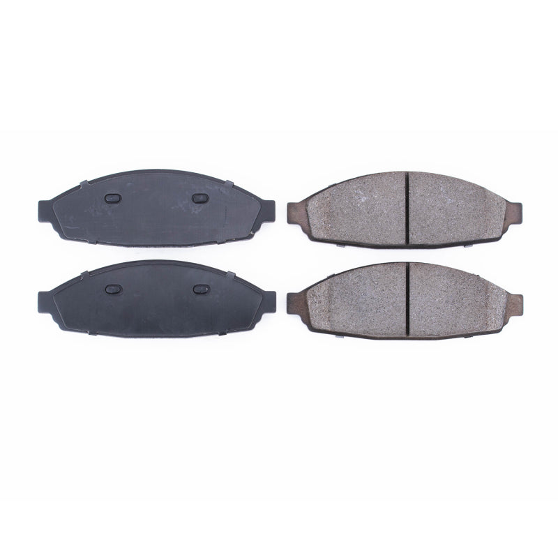 Power Stop 03-11 Ford Crown Victoria Front Z16 Evolution Ceramic Brake Pads - DTX Performance