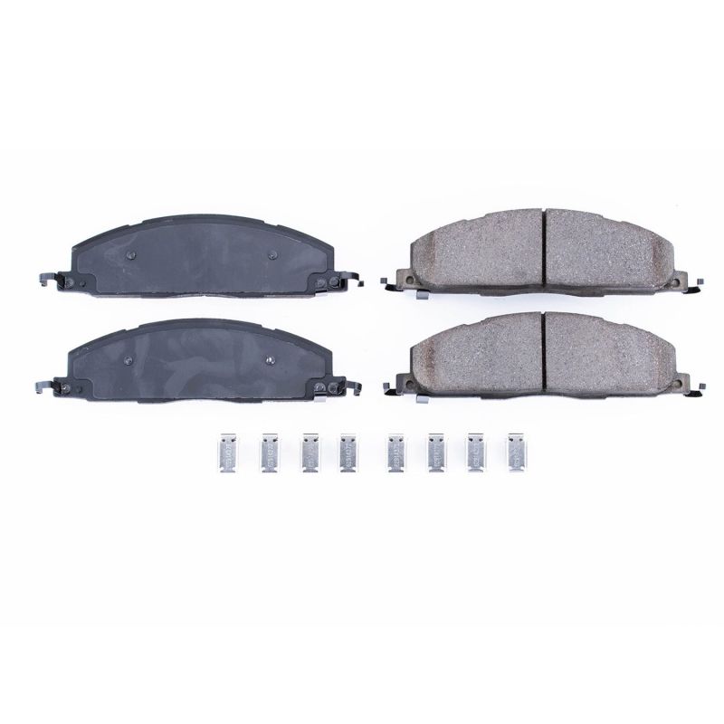 Power Stop 09-10 Dodge Ram 2500 Rear Z17 Evolution Ceramic Brake Pads w/Hardware - DTX Performance