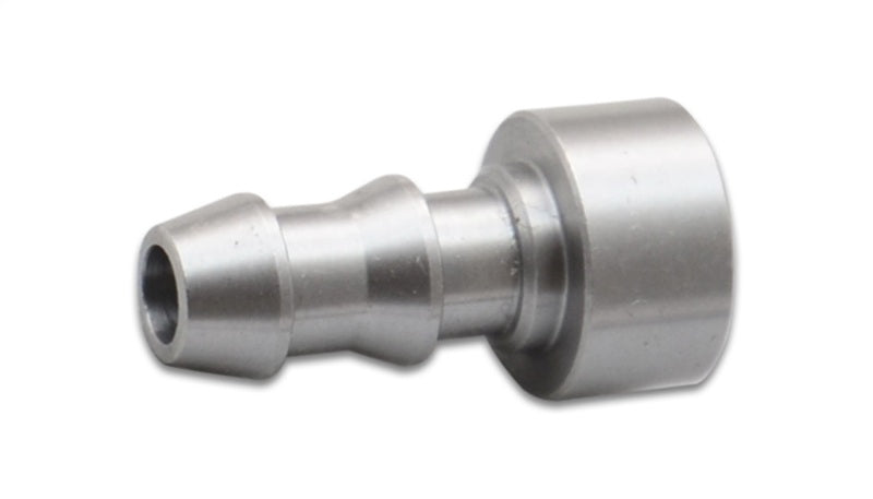 Vibrant 1/2in ID Hose Barbed Weld Bung - Mild Steel for performance car parts at DTX Performance shop, enhancing engine performance upgrades.