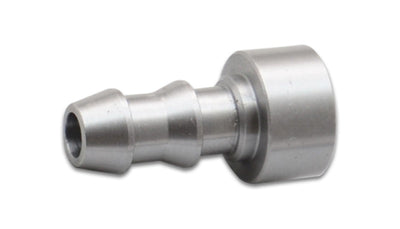 Vibrant 1/2in ID Hose Barbed Weld Bung - Mild Steel for performance car parts at DTX Performance shop, enhancing engine performance upgrades.