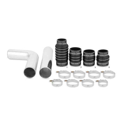 Mishimoto 03-07 Dodge 5.9L Cummins Intercooler Kit w/ Pipes (Silver) - Performance upgrades