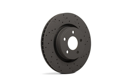Hawk Talon 2008 Lexus LX570 Drilled and Slotted Rear Brake Rotor Set for high performance upgrades, DTX Performance, tuning, racing.