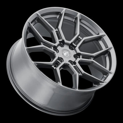 Forgestar X12 22x10 / 6x135 BP / ET30 / 6.68in BS Satin Anthracite Wheel