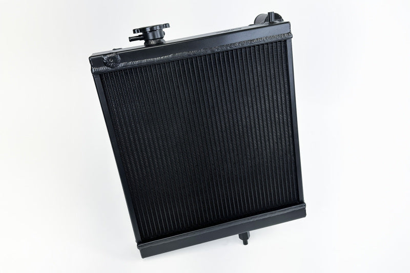 CSF 03-07 Mitsubishi Lancer EVO 7/8/9 1/2 Size Radiator - Black - DTX Performance